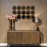 Ironville Gold Sideboard with Black Marble Top by Richmond Interiors - Maison Rêves UK