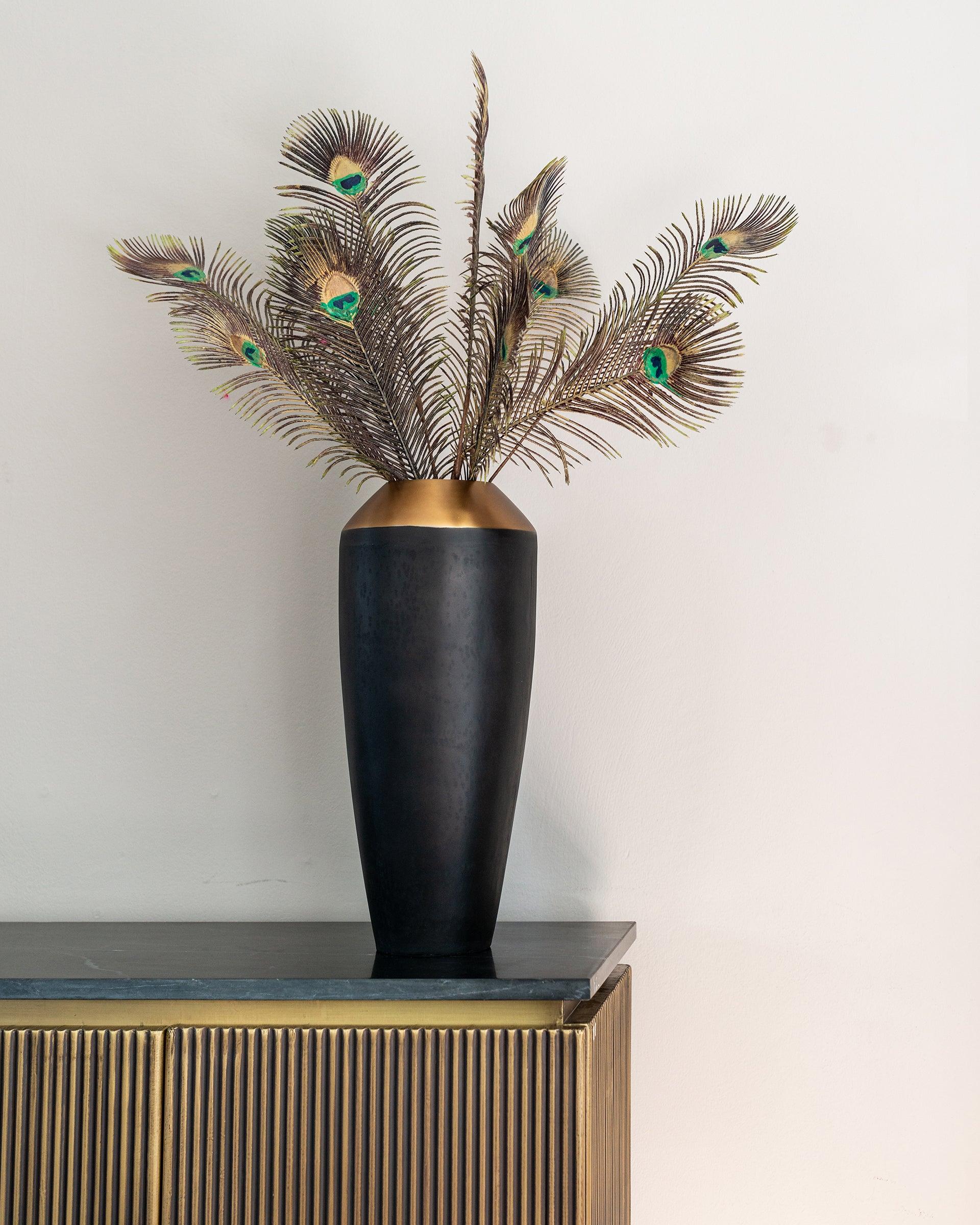 Ironville Gold Sideboard with Black Marble Top by Richmond Interiors - Maison Rêves UK