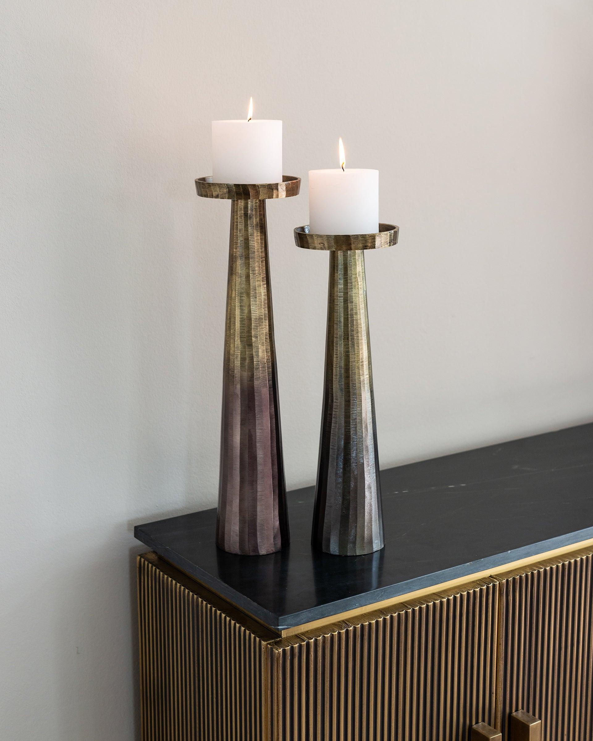 Ironville Gold Sideboard with Black Marble Top by Richmond Interiors - Maison Rêves UK