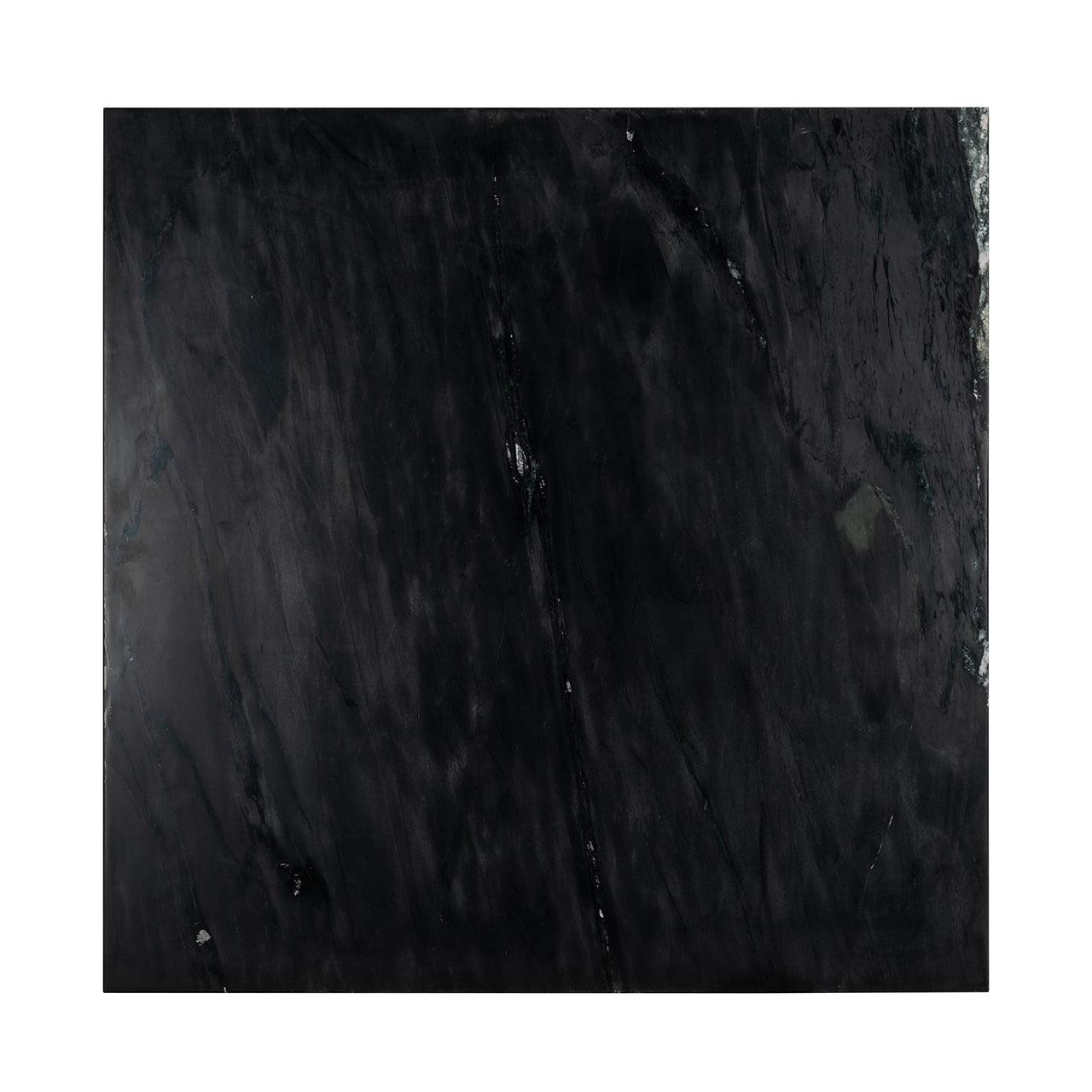 Ironville Square Gold Coffee Table with Black Marble Top by Richmond Interiors - Maison Rêves UK