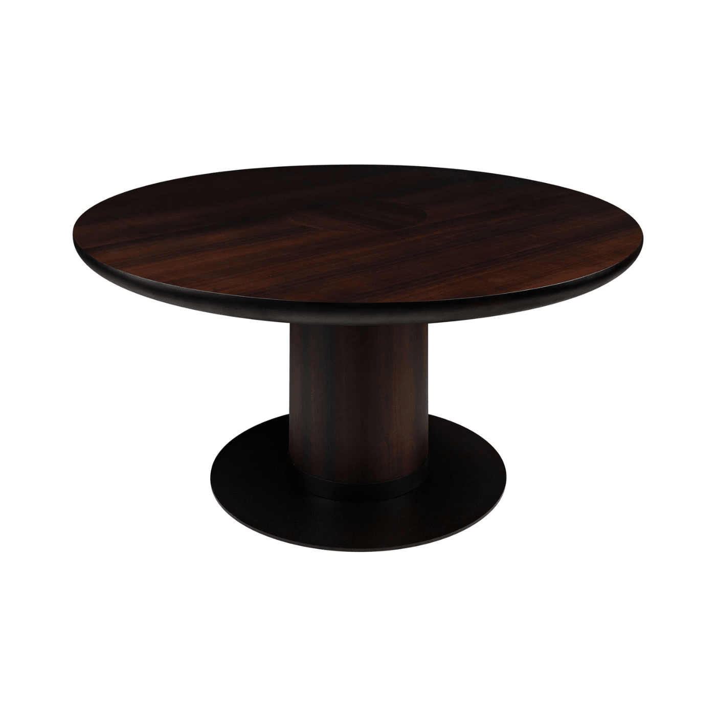 Joburg Ø150 Brown Wooden Circular Dining Table - Maison Rêves UK