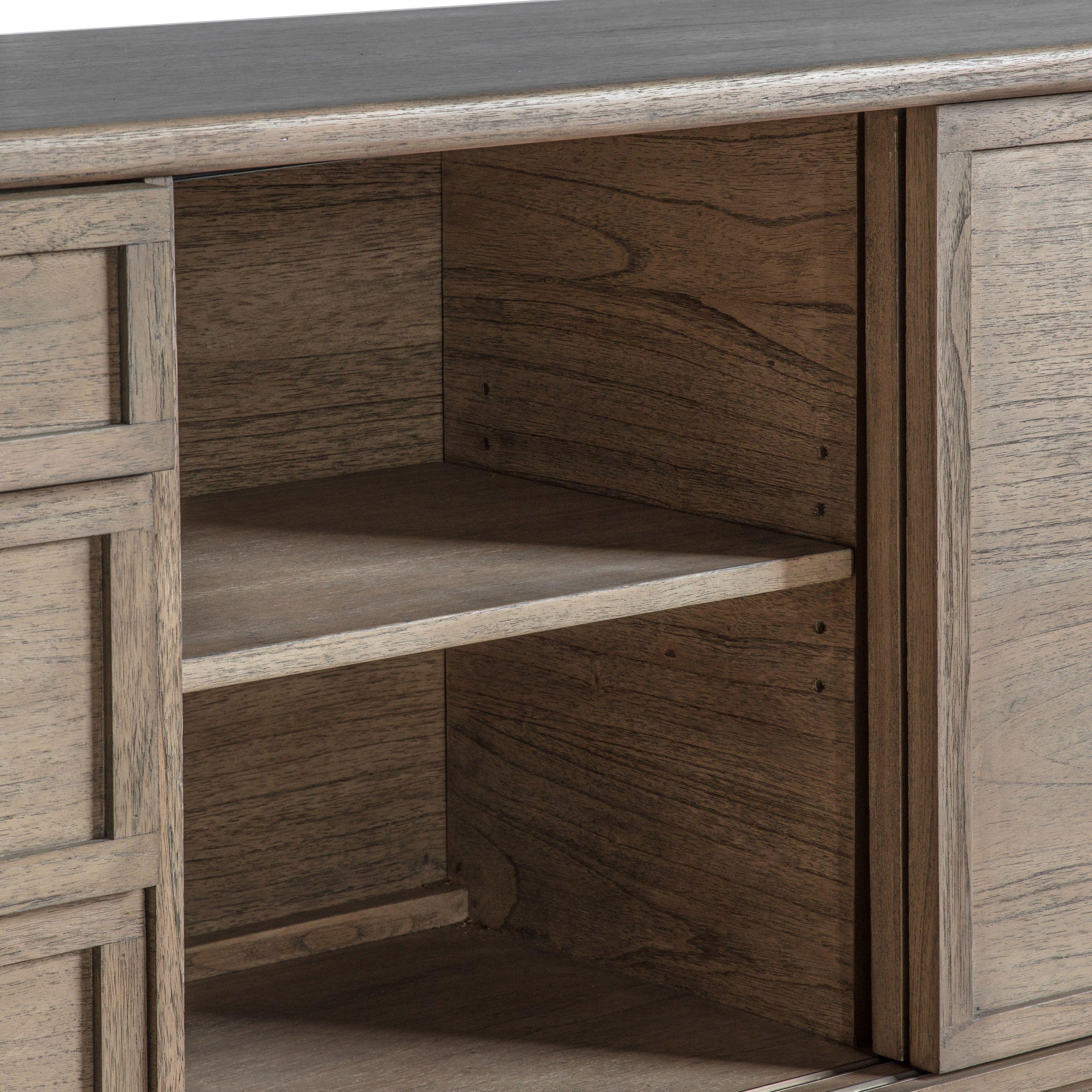 Mariposa 3 Drawer 2 Door Wooden Sideboard - Maison Rêves UK