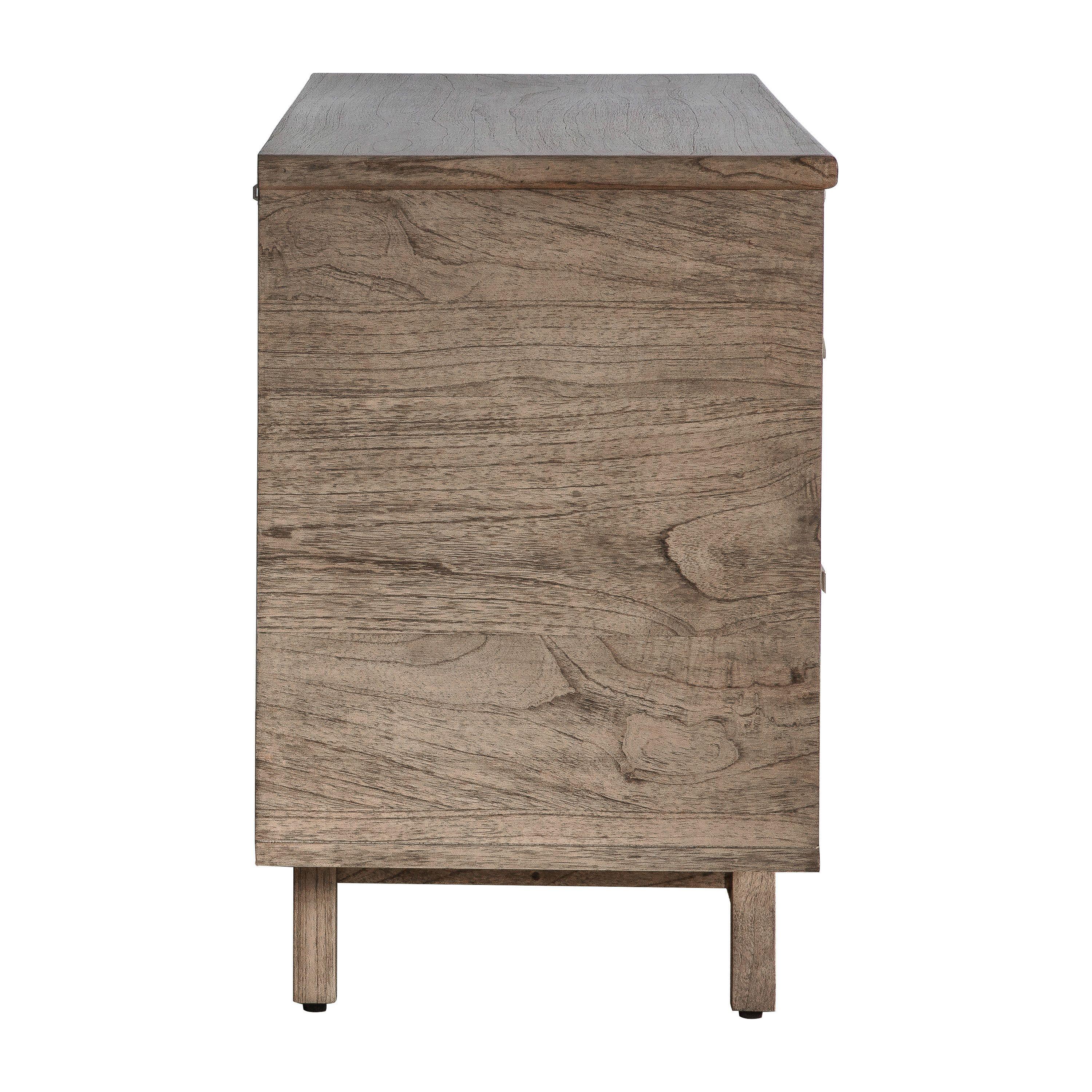 Mariposa 3 Drawer 2 Door Wooden Sideboard - Maison Rêves UK
