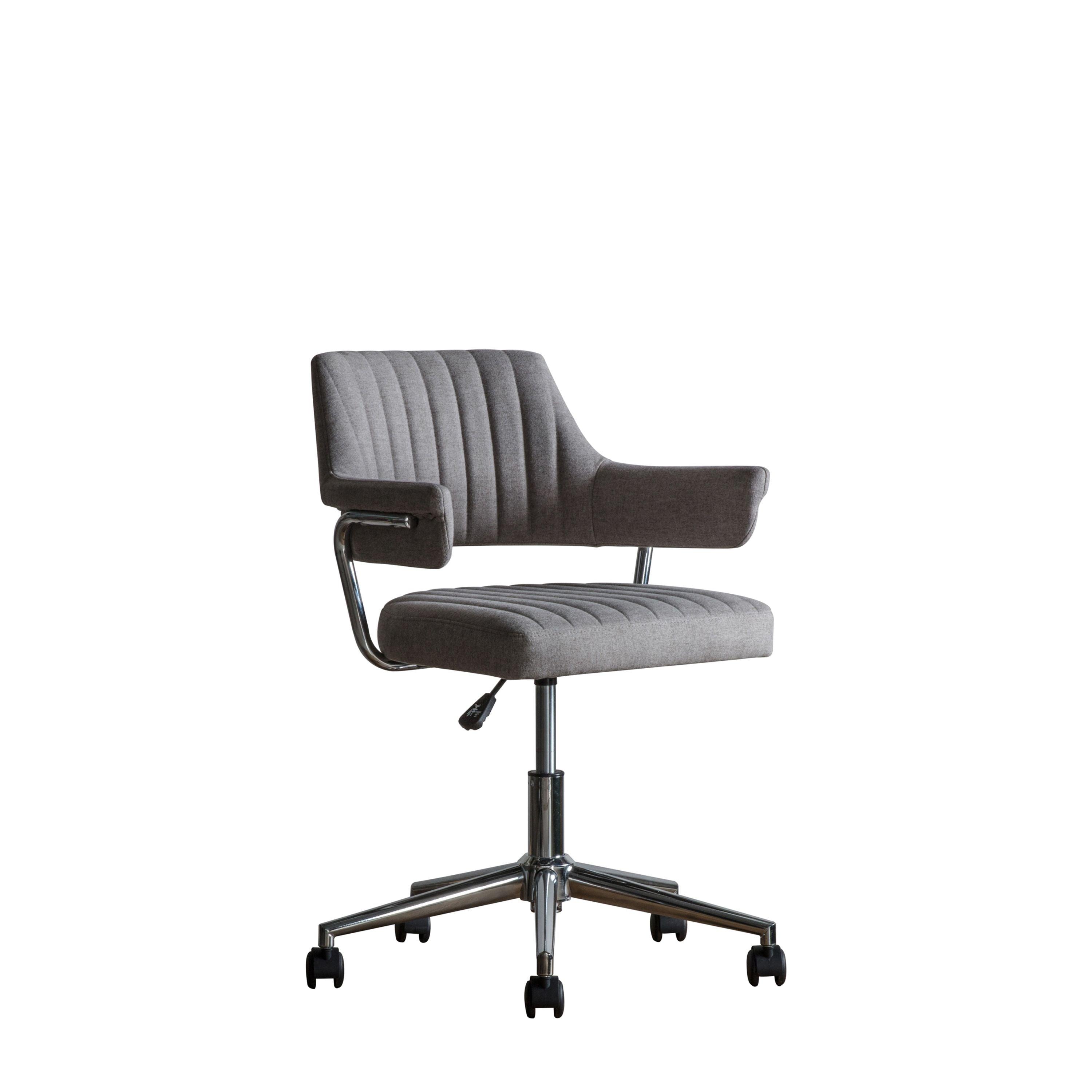 Meridelle Fabric Swivel Chair - Maison Rêves UK
