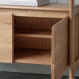 Modera Open Solid Oak Display - Maison Rêves UK