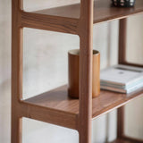 Modera Open Solid Oak Display Walnut - Maison Rêves UK
