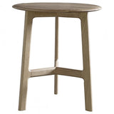 Modera Round Solid Oak Side Table - Maison Rêves UK