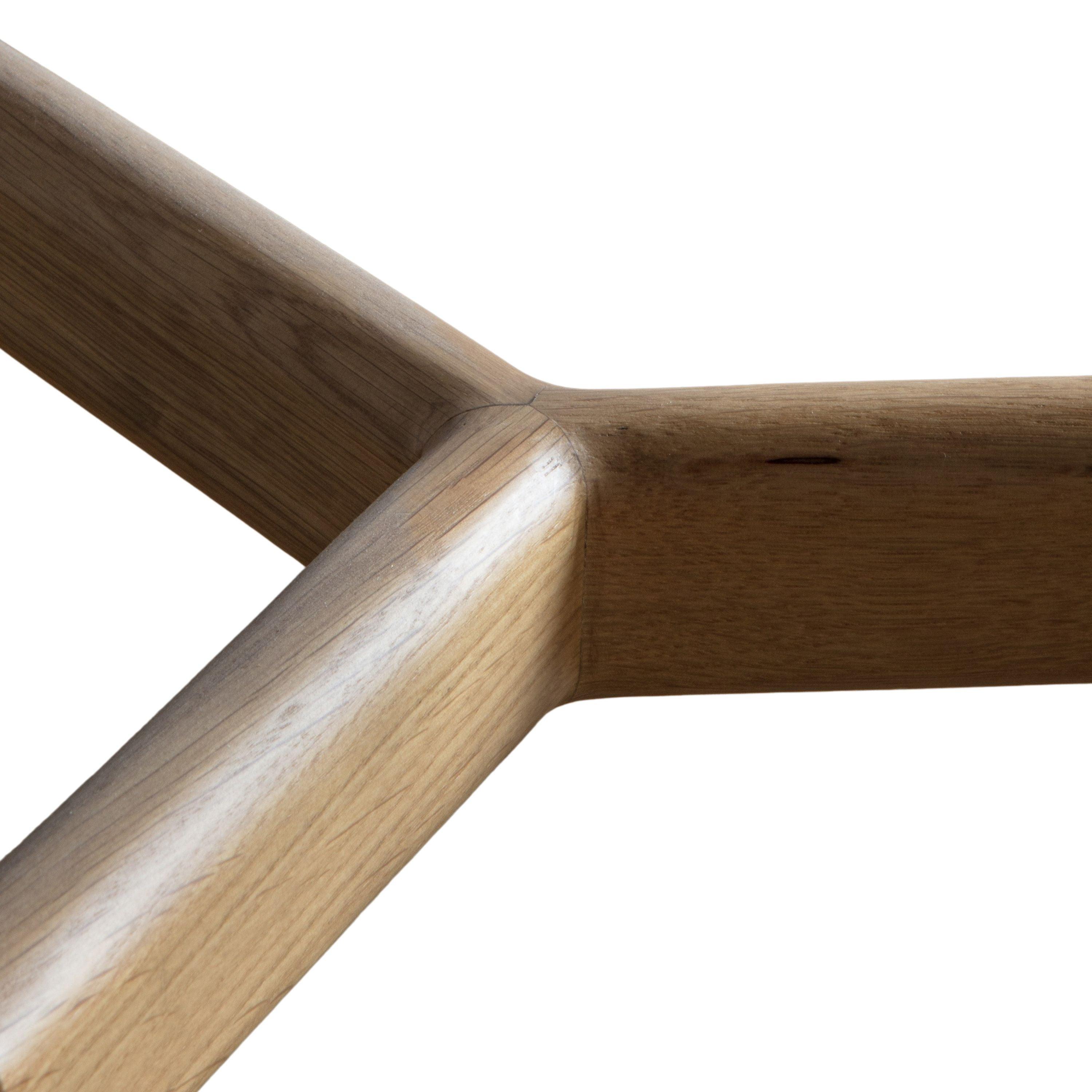 Modera Round Solid Oak Side Table - Maison Rêves UK