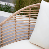 Pair of Outdoor Bamboo Hampstead Armchairs - Maison Rêves UK
