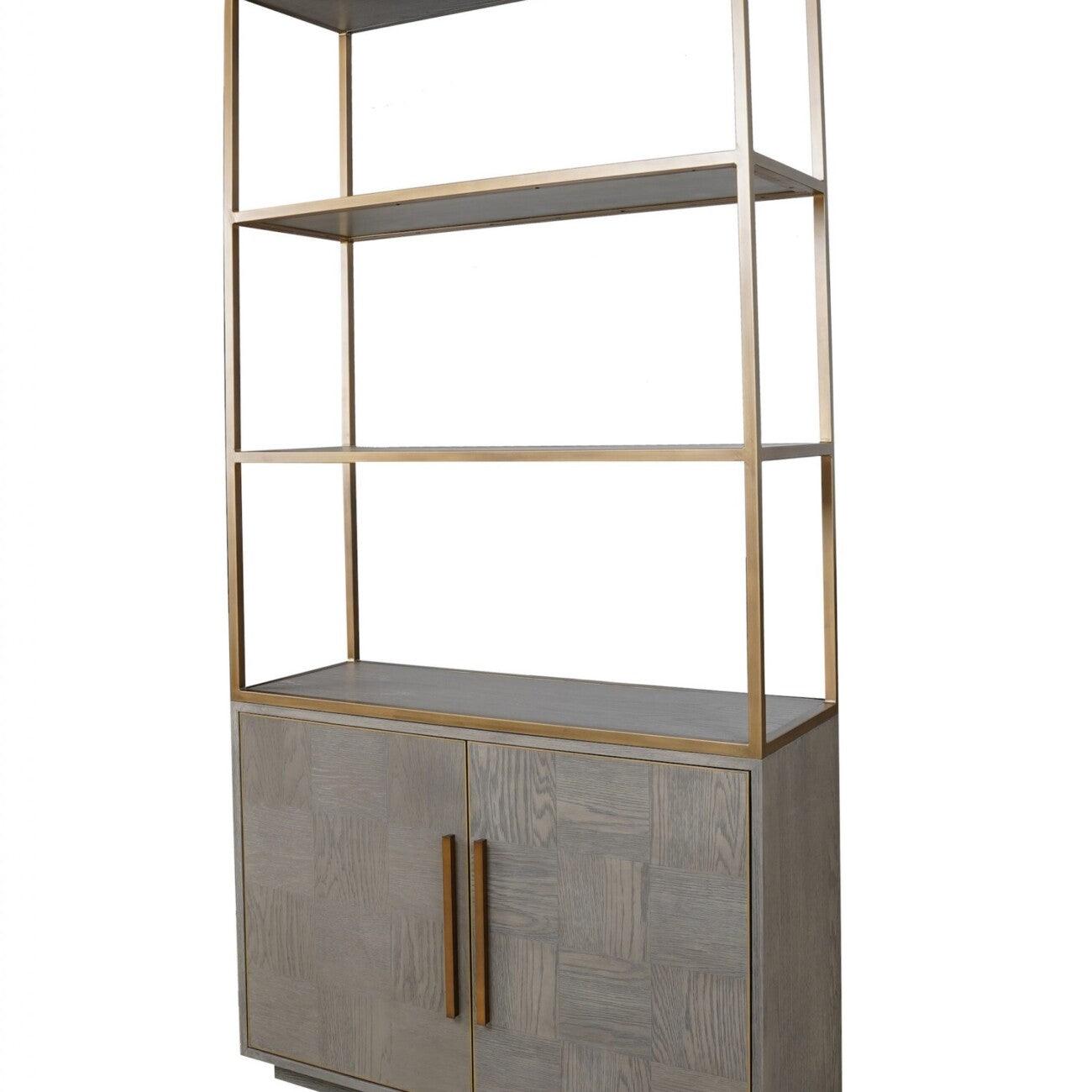 Renmin Reclaimed Oak Bookcase by Eccotrading Design London - Interitower | UK