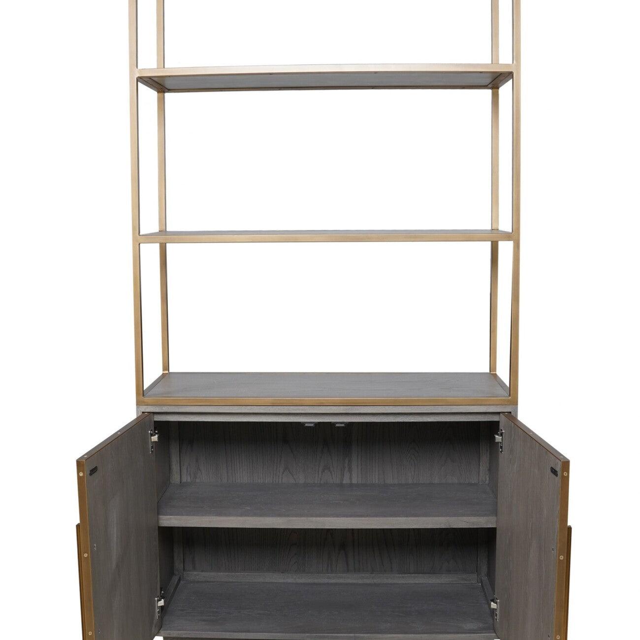 Renmin Reclaimed Oak Bookcase by Eccotrading Design London - Interitower | UK