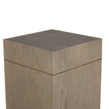 Renmin Reclaimed Oak Pedestal 40 by Eccotrading Design London - Maison Rêves UK