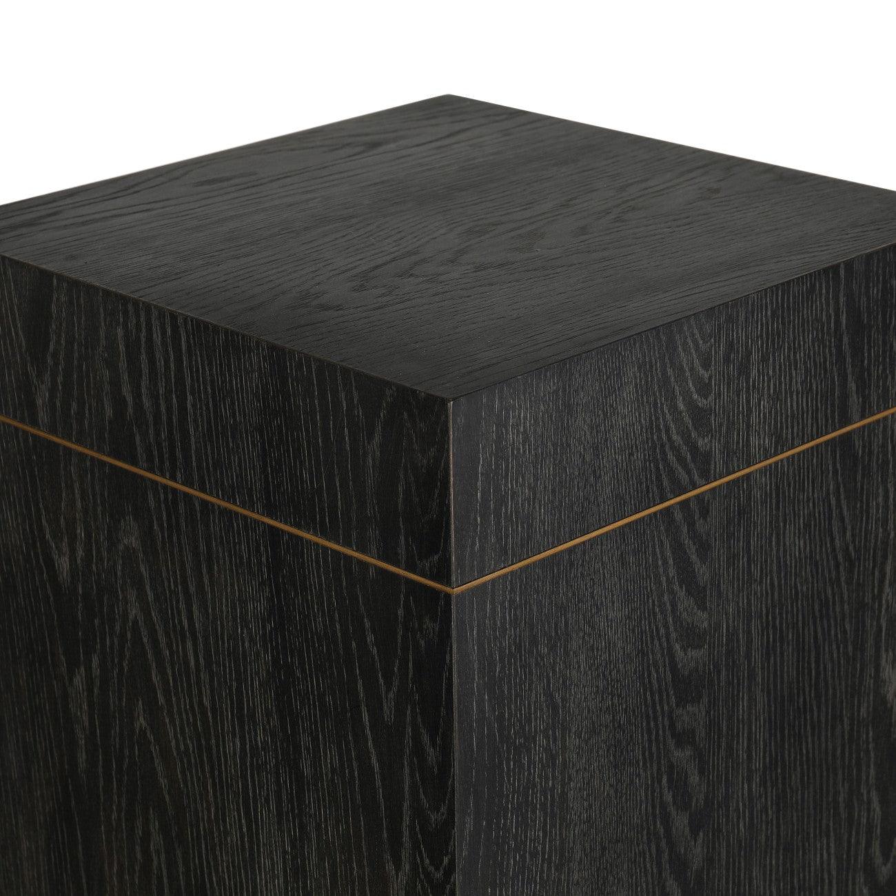 Renmin Reclaimed Oak Pedestal 40 by Eccotrading Design London - Maison Rêves UK