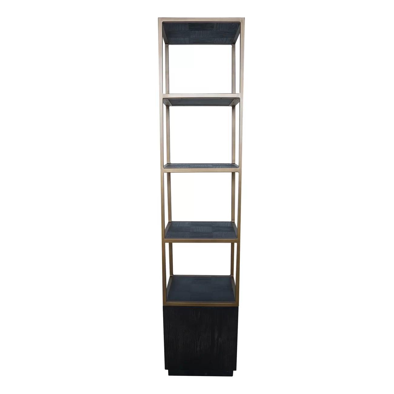 Renmin Slim Reclaimed Oak Bookcase by Eccotrading Design London - Maison Rêves UK