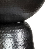 Shadewick Black Iron Side Table - Maison Rêves UK