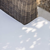 Skala Outdoor All Weather Rattan Sofa Set with Ottoman - Maison Rêves UK