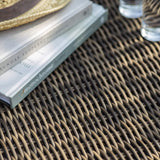 Skala Outdoor All Weather Rattan Sofa Set with Ottoman - Maison Rêves UK