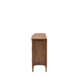 Solanis 3 Door/3 Drawer Mindi Wood Sideboard - Maison Rêves UK