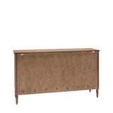Solanis 3 Door/3 Drawer Mindi Wood Sideboard - Maison Rêves UK