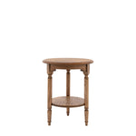 Solanis Mindi Wood Side Table - Maison Rêves UK