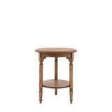 Solanis Mindi Wood Side Table - Maison Rêves UK