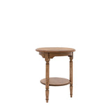 Solanis Mindi Wood Side Table - Maison Rêves UK