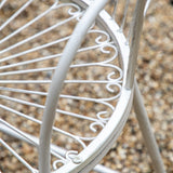 Sorrentia Iron 2 Seater Bistro Set Vanilla - Maison Rêves UK