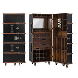 Stateroom Bar Mahogany Wood by Authentic Models - Maison Rêves UK