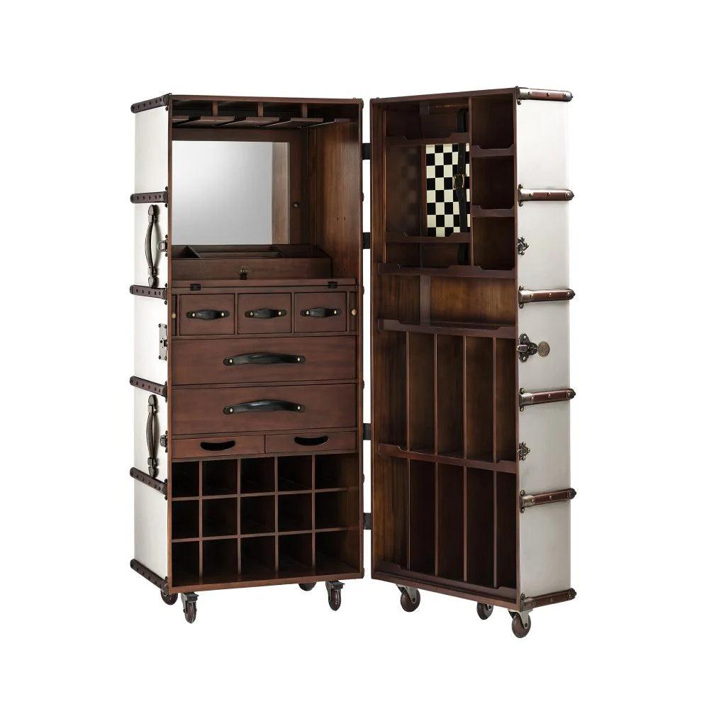 Stateroom Bar Mahogany Wood by Authentic Models - Maison Rêves UK