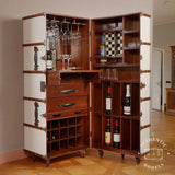 Stateroom Bar Mahogany Wood by Authentic Models - Maison Rêves UK