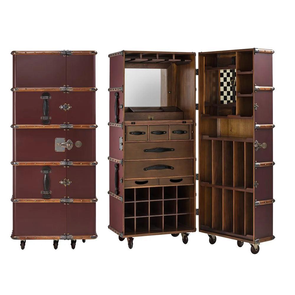 Stateroom Bar Mahogany Wood by Authentic Models - Maison Rêves UK