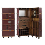 Stateroom Bar Mahogany Wood by Authentic Models - Maison Rêves UK