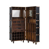 Stateroom Bar Mahogany Wood by Authentic Models - Maison Rêves UK