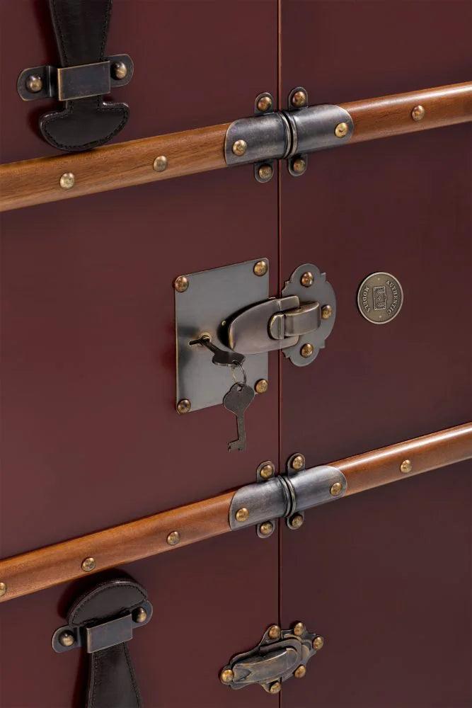 Stateroom Bar Mahogany Wood by Authentic Models - Maison Rêves UK
