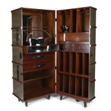 Stateroom Bar Mahogany Wood by Authentic Models - Maison Rêves UK
