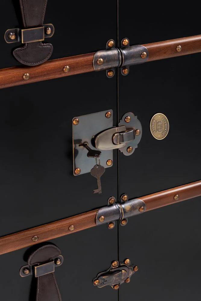 Stateroom Bar Mahogany Wood by Authentic Models - Maison Rêves UK