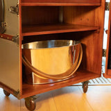 Stateroom Bar Mahogany Wood by Authentic Models - Maison Rêves UK