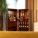 Stateroom Bar Mahogany Wood by Authentic Models - Maison Rêves UK
