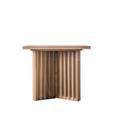 Stella Oak Wood Dining Table Small - Maison Rêves UK
