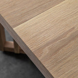 Stella Oak Wood Dining Table Small - Maison Rêves UK