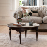 Verdanta Dark Mindi Wood Coffee Table - Maison Rêves UK