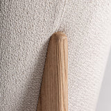 Nara Armchair in Beige Oak Wood