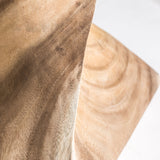 Yendi Natural Tropical Wood Side Table