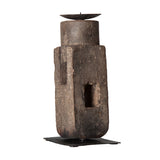 Zwaia Recycled Mango Wood Candle Holder (Set Of 3)