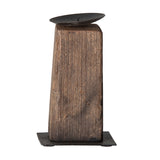 Zwaia Recycled Mango Wood Candle Holder (Set Of 3)