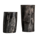 Telti Petrified Wood Side Table