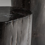 Telti Petrified Wood Side Table
