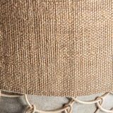 Bodil Grey Concrete/Rattan Table Lamp