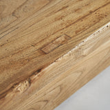 Berca Recycled Elm Wood Extending Table - 180cm