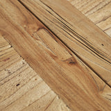 Berca Recycled Elm Wood Extending Table - 180cm